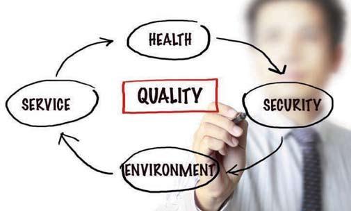 >> Quality Po l i c y Gometegui understands the quality as an integrated set of systems related to the health, safety and environmental care.