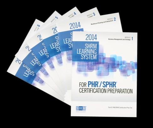 The SHRM Learning System streamlines study time, accelerates learning and prepares you to pass the