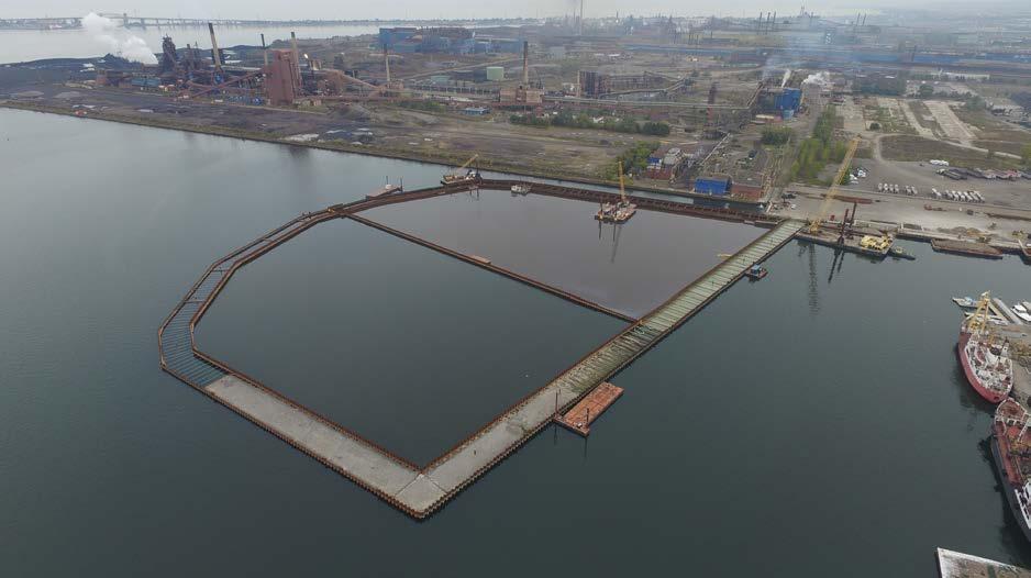 Randle Reef Contaminated Sediment Remediation For more than 100 years, Hamilton has been the steel capital of Canada.