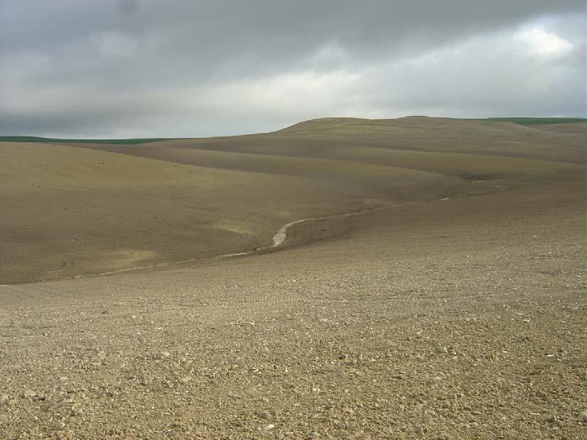 Potential for soil erosion southern Spain.