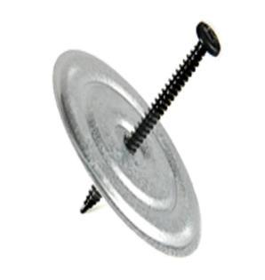 FASTENER EXAMPLES Plastic Cap Nails Recommended for temporarily holding insulation