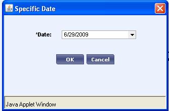 Select the date you wish to view and click on the