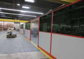 The material may, for example, be used for separating a welding robot or as a window in a welding booth.