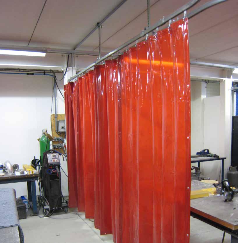 Reference projects CEPRO ORANGE-CE CURTAIN SEPARATION TYPE SEPARATION Curtain separation, slideable EXECUTION Rail with