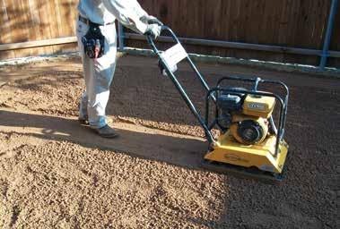 landscaper to remove the sod. You will wish to remove approximately 2 to 3 of soil.