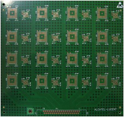 Test Vehicle PCB designed by Alcatel-Lucent Six layer daisy-chained board (LG451HR) 16
