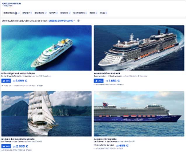 touch of a travel agency There are 54,000 cruise-ship