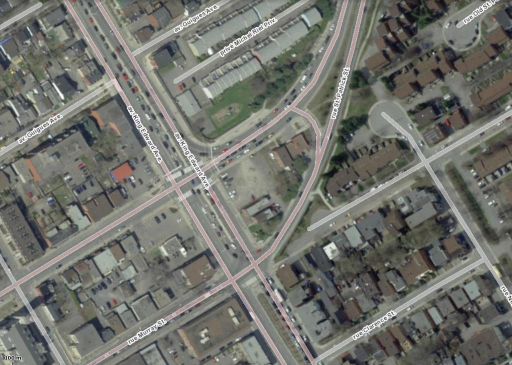 Figure 1: Area Plan, Proposed Development at 235 King Edward Avenue; Source: geoottawa St.