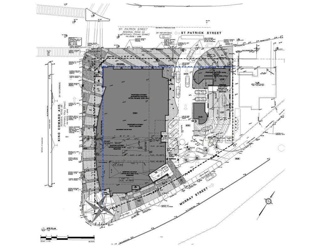 Figure 2: Site Plan (source: Woodman Architect & Associates Ltd.