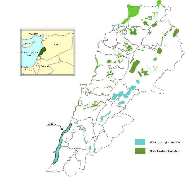 Location The QRA scheme is located in the southern coastal zone of Lebanon stretching between the Awali River located north of Saida city to some 8 km south of Sour city (Figs 1 and 2).