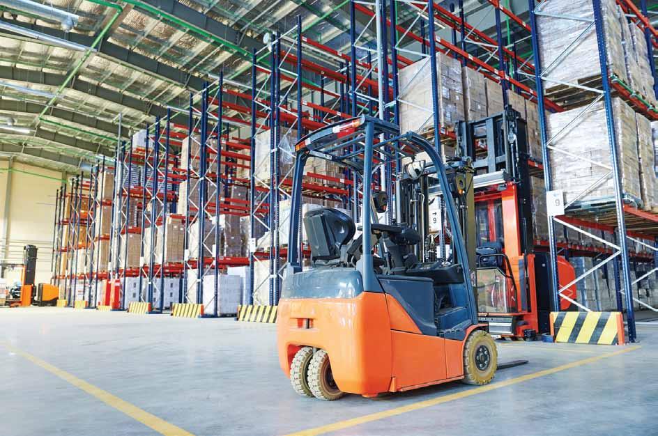 Warehousing a2b offers both ambient and climate controlled space.