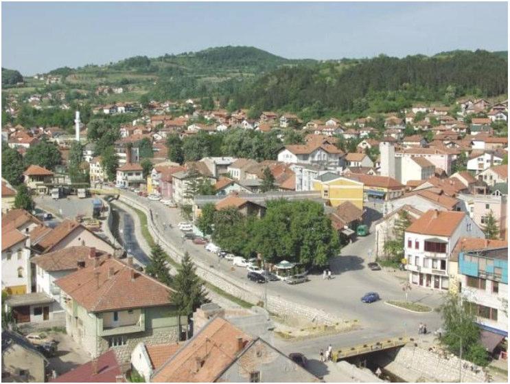 Page 8 Case study 2: Project Gračanica, Bosnia and Herzegovina Pressure : Burst frequencies relationship, development and results obtained The gravitational water distribution system in the town of