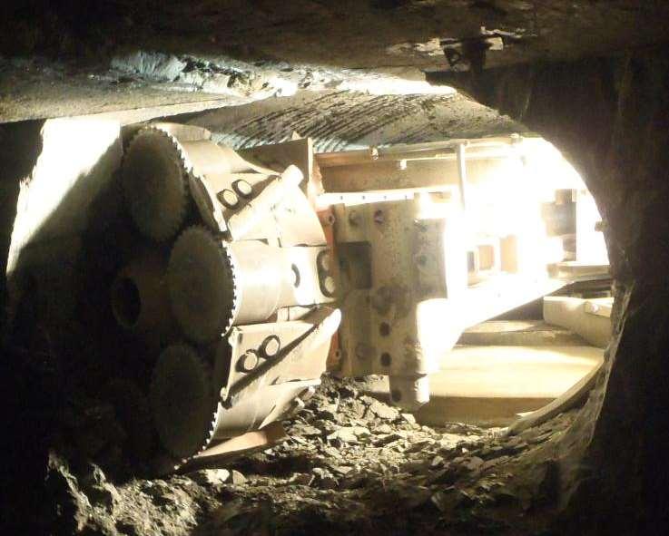 tunnels with rapid access to ore Continuous haulage system (CHS) A remote controlled system to transfer bulk material from the RMDS to the fixed conveyors