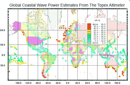 The oceans offer almost limitless energy potential Wave energy