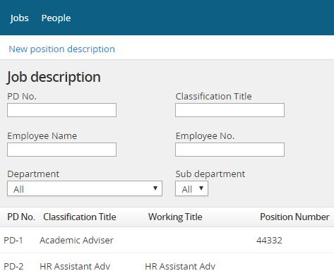Creating a Position Description Important: If you are beginning the recruitment process for a new or replacement position using PageUp, you must discuss your recruitment plans and FTE availability