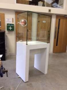High Gloss white display tower WD223