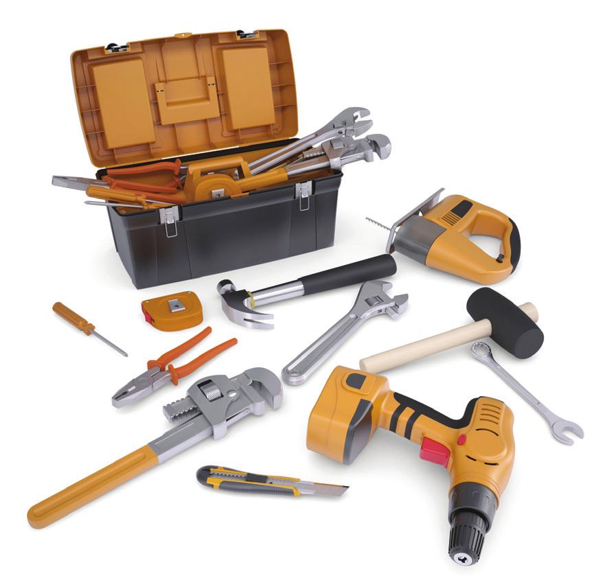 Introduction to Hand Tools (3 questions) 1. Identify some of the basic hand tools used in the construction trade. 2. Use these tools safely. 3. Explain how to maintain the hand tools properly.