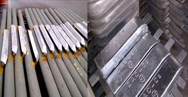 MAGANODE Magnesium Alloy Anode MAGANODE installed for the protection of all gas and oil pipelines should be embedded at intervals over 0.