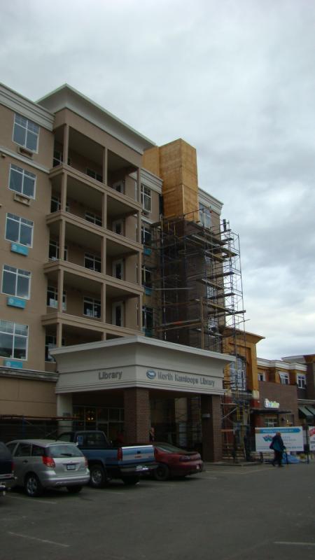LIBRARY SQUARE KAMLOOPS, BC A mixed use development born from A need to increase library space A goal to infuse energy into sleepy commercial district A desire to create a responsible project using a
