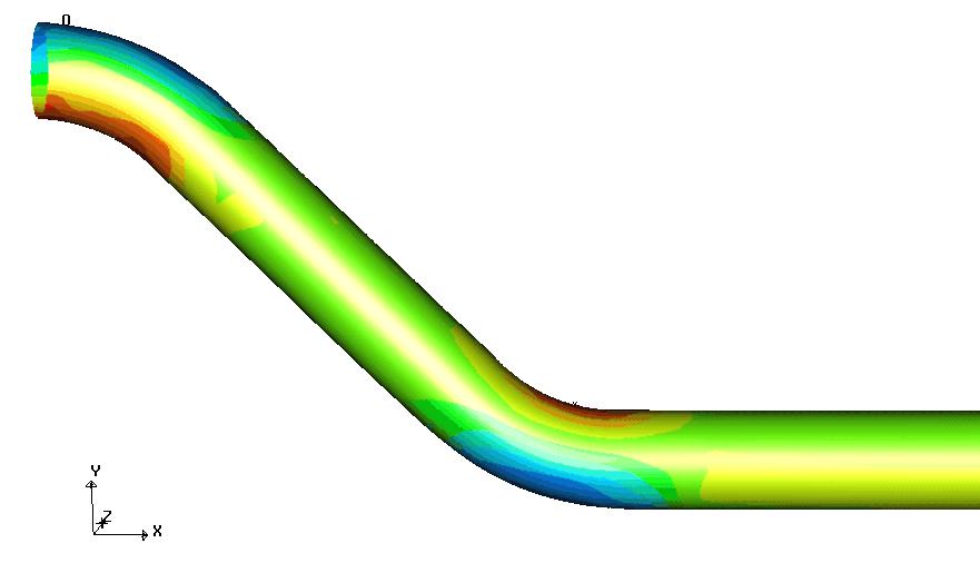 The bent and hydroformed S shape part Rotary Bending Figure 2 shows an example of tube bending, which is from the Auto/Steel Partnership Hydroforming Project [5].