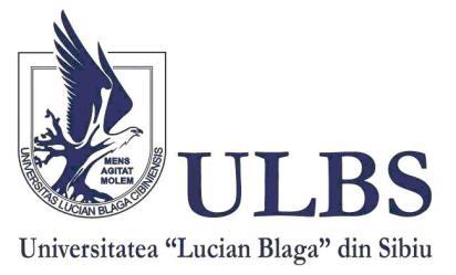 DISCIPLINE SYLLABUS 1. Program Information 1.1 Higher-Education Institution Lucian Blaga University of Sibiu 1.2 Faculty Economic Sciences 1.