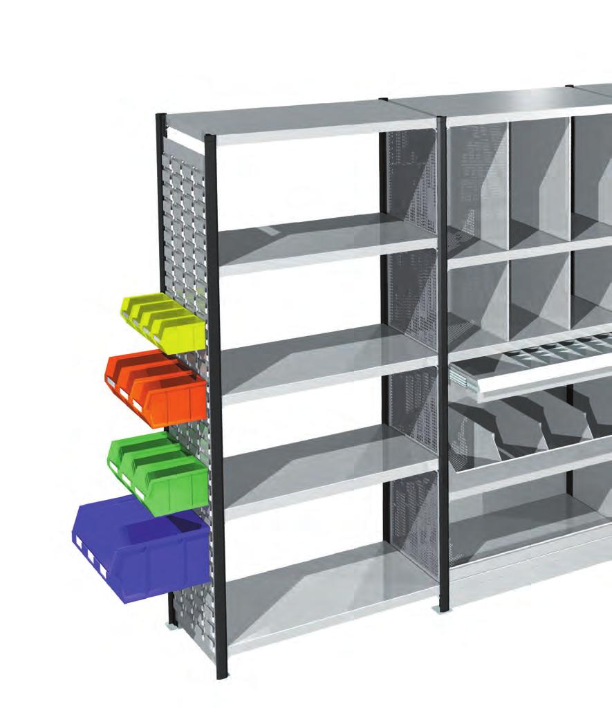 EURO SHELVING ACCESSORIES Starting from scratch couldn t be simpler with Euro Shelving.