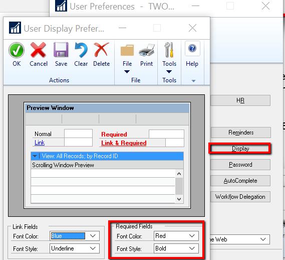 printing by default, you can define your preference by going to MICROSOFT DYNAMICS GP-USER