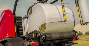 AIRTIGHT WRAPPING For the finest forage With the RB545 Silage Pack combination, your grass swaths are turned instantly into silage bales without any form of rehandling.