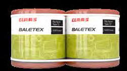BALETEX Big Spool Type 72, in packs of 9,600 ft, brings a huge increase of 33% MORE twine in each spool compared to the traditional Type 72 spool size.