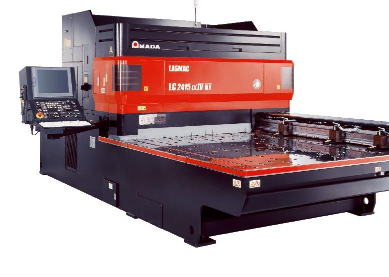 Speed and precision high performance and improved processes with the LC-2415 ALPHA IV The fourth generation of Amada s successful