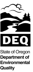 OREGON DEPARTMENT OF ENVIRONMENTAL QUALITY Underground Storage Tank Program HEATING OIL TANK SERVICES SERVICE PROVIDER REPORT CERTIFICATION GENERIC REMEDY HEATING OIL CLEANUP REPORT FORM Complete