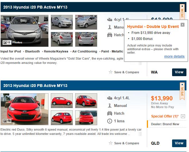 Special Offers New Cars Carsales is now consolidating all new car special
