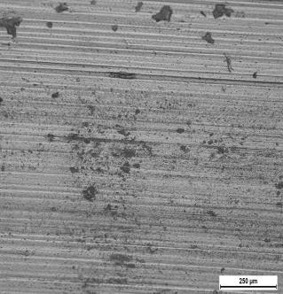 3.6 Characterisation of wear In order to study the effect of load on the wear track, Stellite coated samples were examined at the completion of the wear test by scanning electron microscopy and