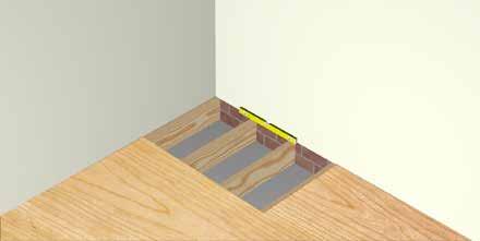 4 Step 1 For optimal performance, it is imperative there is a level surface prior to installation of new Fusion pan. Check existing floor to make sure it is level.
