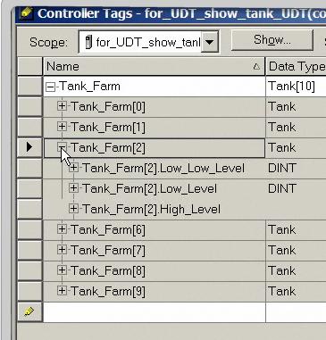 Import Logix Configuration into VantagePoint VantagePoint Instances of the tank UDT are