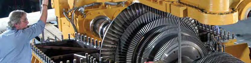STEAM TURBINES With a century of experience and approximately 62,000 steam turbines in operation in more than 140 countries, our