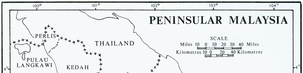 Figure 1: Map of Peninsular