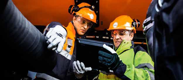 CONDITION INSPECTION At least1additional day of production The best way to find out about the health of your Sandvik equipment is to get it inspected by a certified service engineer, who knows it