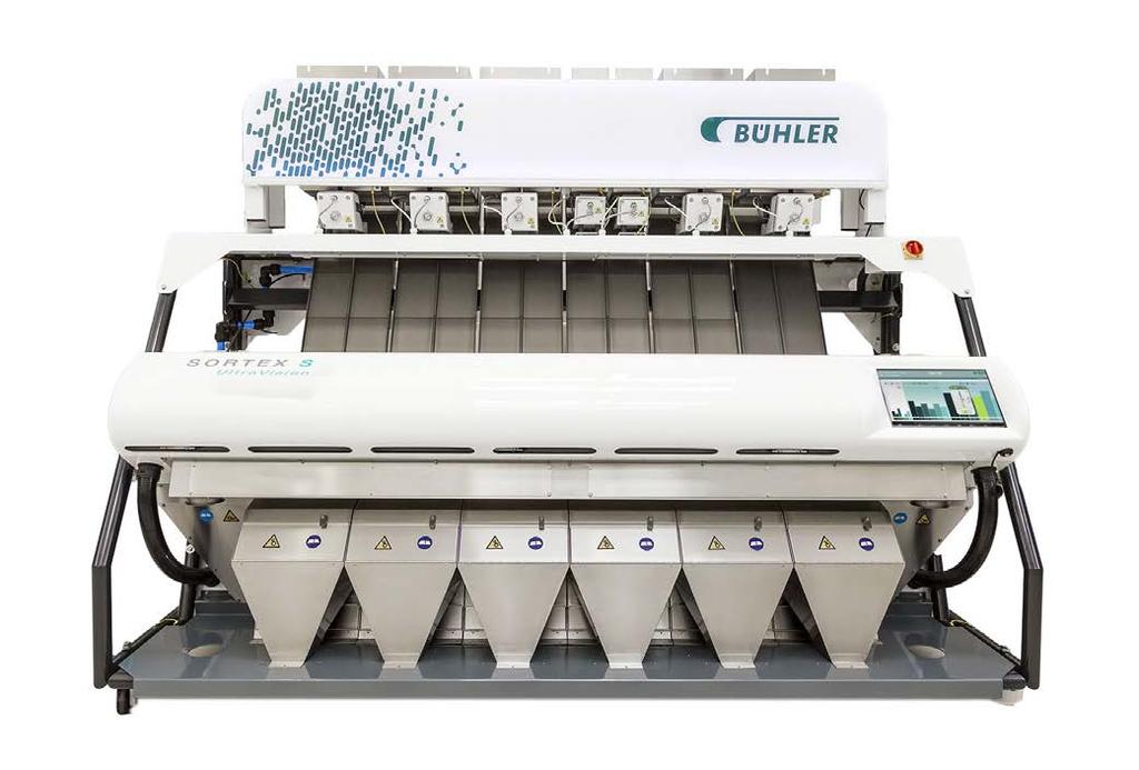 Bühler s all-new SORTEX S UltraVision. A giant leap forward in intelligent optical sorting for rice.