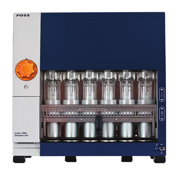 The extraction unit has an external controller and a broad range of accessories. The standard model has six hotplate positions, but users have the option to extend to 12.