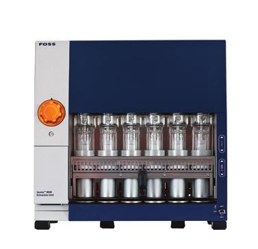 Specifications Soxtec 8000 Feature Dimensions (W x D x H) Weight Power rating Internal fuses (CU) Sample size Specification Extraction Unit: 640 x 350 x 630 mm Control Unit: 280 x 200 x 190 mm