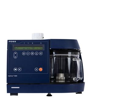 Specifications Hydrotec 8000 Feature Dimensions (W x D x H) Weight Power rating Internal fuses (CU) Sample size Measurement range Repeatability Capacity per batch Hydrolysis time Modes Specification