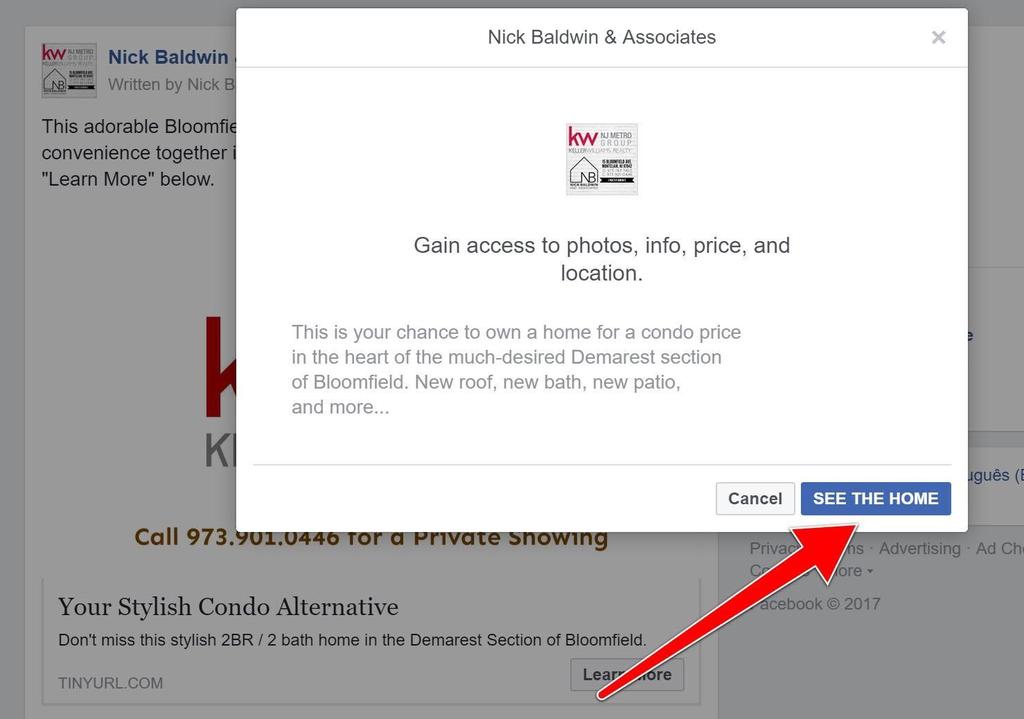 Facebook Lead Ads LeadAds are Facebook landing pages and they auto-populate the information from the