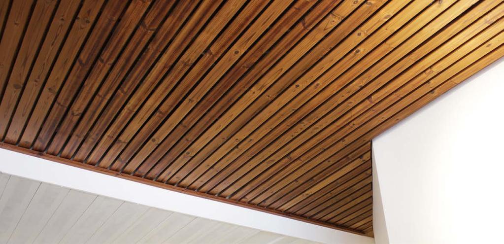 SURFACE TREATMENT Outdoors Lunawood Thermowood should be surface treated before installation or immediately after installation if the beautiful brown color is to be retained.