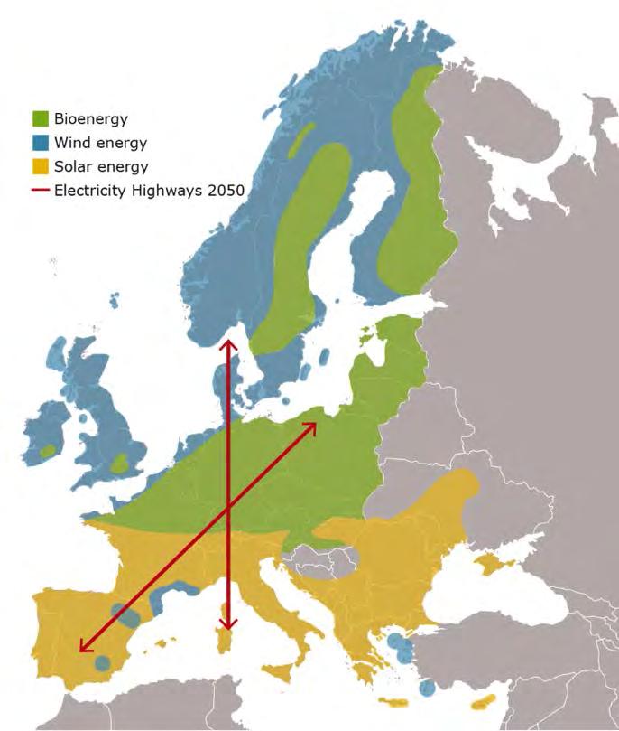 TRANSMISSION EUROPEAN COOPERATION ENTSO-E Ten Year Network Development Plan (TYNDP 2016) for 2030: New RES 40,000 km of new or refurbished grid 40 % reduction in congestion hours 45-60 % covering of