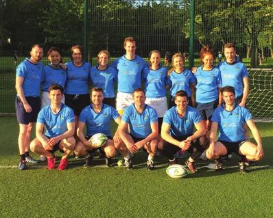 Our tag rugby team, the Counting Crowes, is made up of staff from all departments and has enjoyed considerable success over the years.