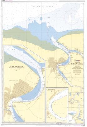 More Information about the organization such as history, mission, vision, goals can be found on the website www.mas.sr. 2. Hydrographic Surveys in 2011 In 2011the Suriname River was surveyed.