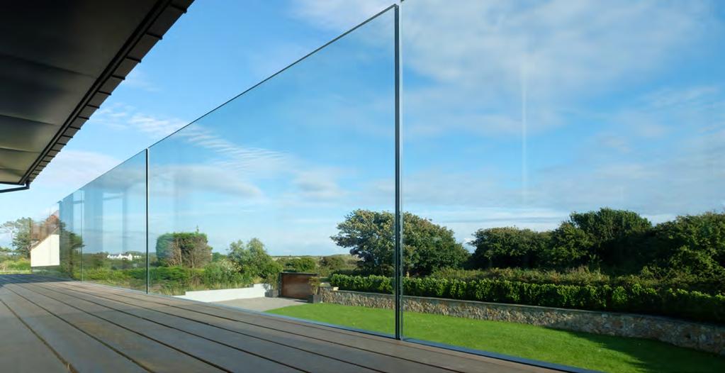 Glass Specification Typical Glass Specification x2 toughened laminated glass with 1.