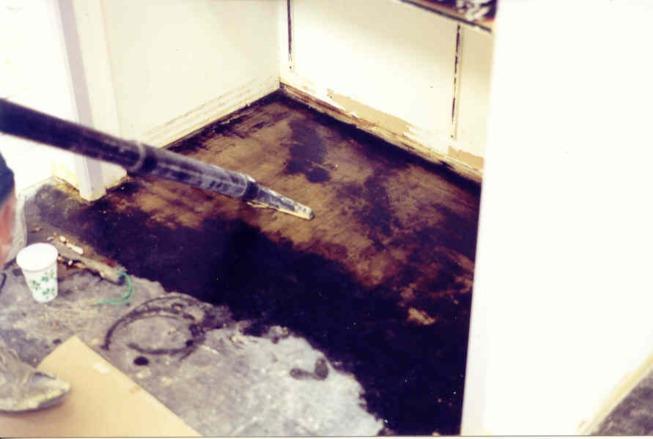 1) A thorough shot blasting, diamond grind or other mechanical means of cleaning the floor is highly recommended. This will open the pores of the concrete surface for a proper bond.