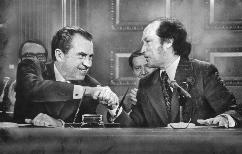 Nixon & Trudeau Signing